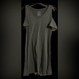 Time & Tru Sage Green Dress Size Large Pre Loved